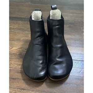 Groundz Handmade Black Boots‎ W/ 9.5-10 Grounding Shoes 100% Full Grain Leather